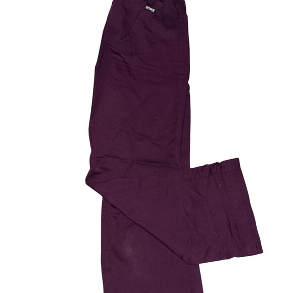 PURPLE GREYS ANATOMY SCRUB PANTS - Picture 3 of 3